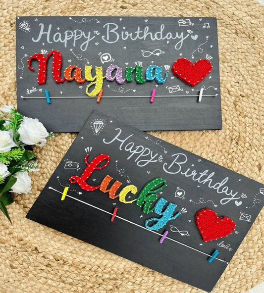 Birthday Serenity String Art