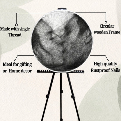 Personalised Couple Thread Art Portrait