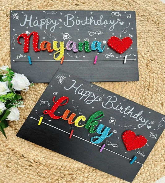 Birthday Serenity String Art - IIFA GIFTS