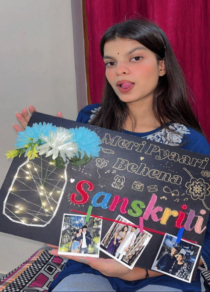 PERSONALISED HANDMADE SISTER GIFT. - IIFA GIFTS