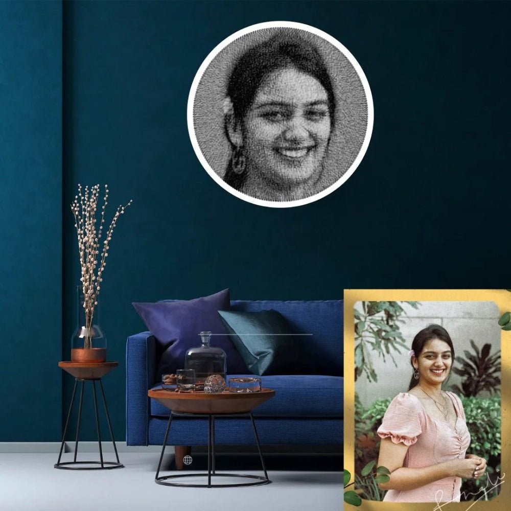 Personalised Thread Art Portrait - IIFA GIFTS